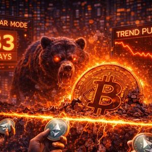 Bitcoin Stuck In Bear Mode For 83 Days: Trend Pulse Confirms Structural Weakness