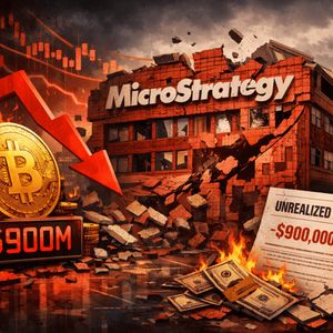 MSTR Price Dwindles as Strategy’s $BTC Holdings Show $900M in Unrealized Losses