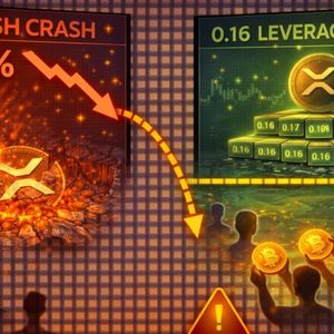 Why XRP’s 0.16 Leverage Floor Ends The Era Of The Flash Crash – And the Hope for a Quick Recovery
