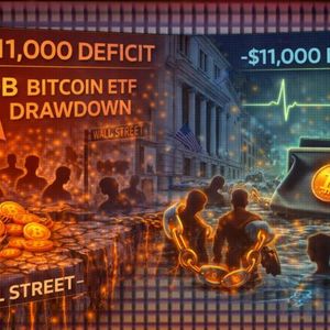 The $11,000 Deficit: Why the Record $8.9B Bitcoin ETF Drawdown Is Paralyzing Wall Street’s BTC Appetite