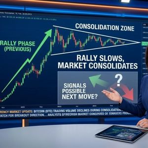 Bitcoin Price Rally Slows, Consolidation Signals Possible Next Move