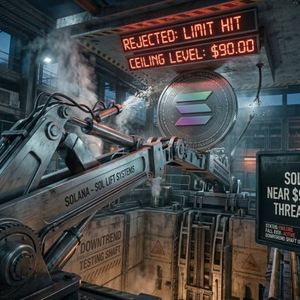 Solana (SOL) Rejected Near $90, Downtrend Threat Reappears