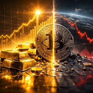 Bitcoin Has Entered A Rare Zone Against Gold, Fidelity Says