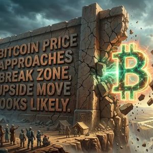 Bitcoin Price Approaches Break Zone, Upside Move Looks Likely
