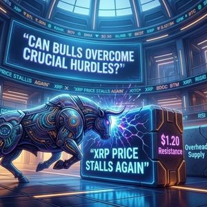 XRP Price Stalls Again, Can Bulls Overcome Crucial Hurdles?