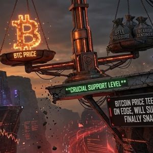 Bitcoin Price Teeters on Edge, Will Support Finally Snap?