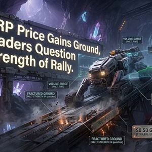 XRP Price Gains Ground, Traders Question Strength of Rally