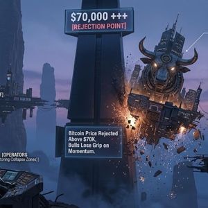 Bitcoin Price Rejected Above $70K, Bulls Lose Grip on Momentum