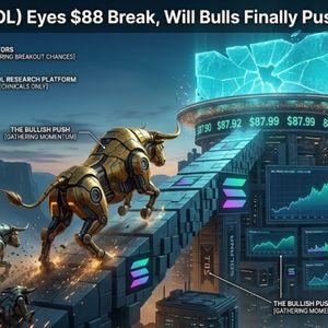 Solana (SOL) Eyes $88 Break, Will Bulls Finally Push Higher?