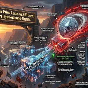 Ethereum Price Loses $2,350 Level, Traders Eye Rebound Signals