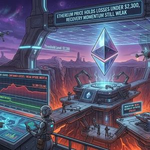 Ethereum Price Holds Losses Under $2,300, Recovery Momentum Still Weak