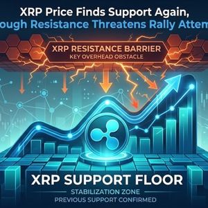 XRP Price Finds Support Again, Though Resistance Threatens Rally Attempt