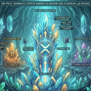 XRP Price Dominates Crypto Market As Bitcoin And Ethereum Lag Behind