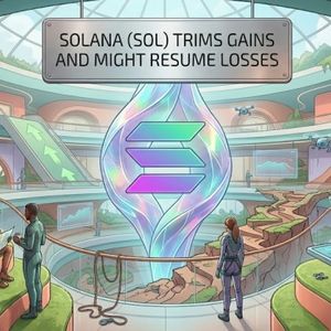 Solana (SOL) Trims Recent Gains, Market Sentiment Turns Fragile Again