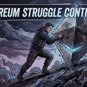 Ethereum Price Struggles Near Key Levels As Market Sentiment Weakens