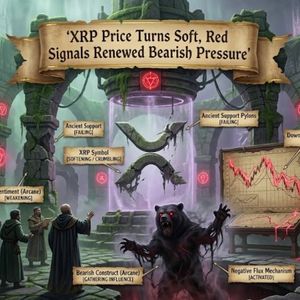 XRP Price On Shaky Ground As A New Selloff Threatens
