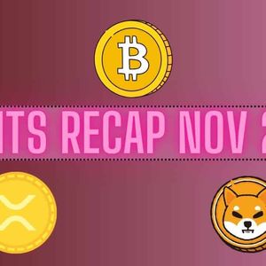 Bitcoin (BTC) Price Prediction, Ripple (XRP) Developments, Shiba Inu (SHIB) Burn Rate: Bits Recap Nov 2