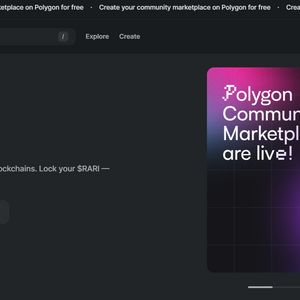 Rarible Announces the Launch of a Free NFT Marketplace Builder Using Polygon