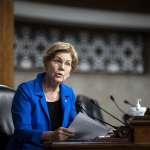 Senator Elizabeth Warren Blames Crypto for Israel Palestine War