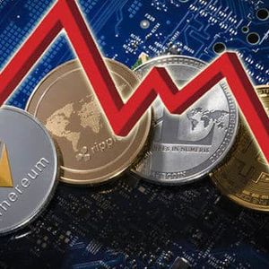 Crypto Market Tanks 6%, Bitcoin Slips Under $17,000