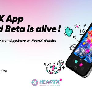 Artwork Marketplace and Community Platform HeartX Announces App Product Close Beta