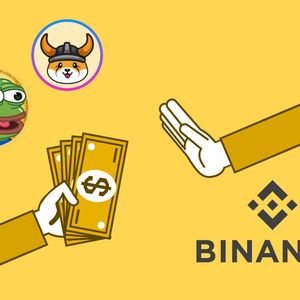 Binance halts withdrawals of newly listed memecoins PEPE and Floki Inu