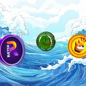Pepe (PEPE), Bonk (BONK), and Retik Finance (RETIK) are making some serious waves in the crypto world right now