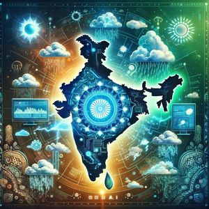 Can AI in Weather Forecasts Weather the Storm of Climate Change in India?