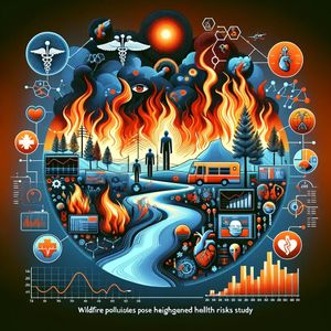 Wildfire Pollutants Pose Heightened Health Risks: AI Modeling Study