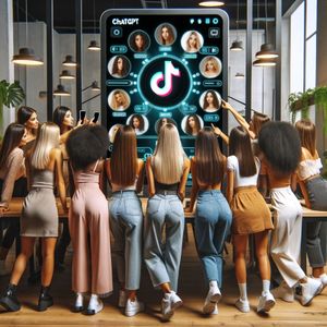 TikTok Girlies Help Power AI Chatbots Through Data Annotation