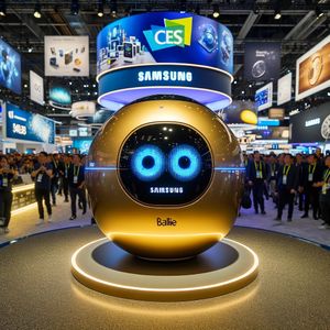 Samsung Unveils Innovative Ballie Robot with Projection Capabilities at CES 2024