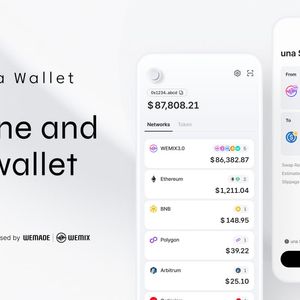 WEMIX launches ‘una Wallet’ to enable safest and most convenient digital asset management across blockchains