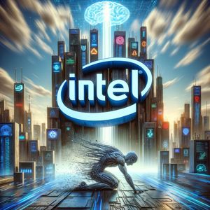 Intel Faces Challenges in AI Market, Stock Plummets Over 12%