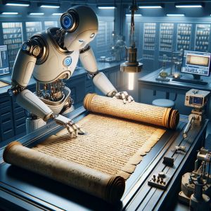 AI and Ancient Wisdom – AI Deciphers 2000-Year-Old Buried Scroll