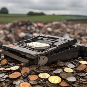 AI Highlights Slim Chances of Finding £275m Bitcoin Hard Drive in Landfill