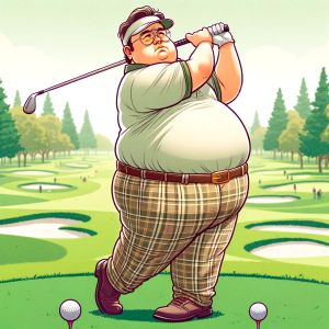 Trump Disputes Altered Golfing Images