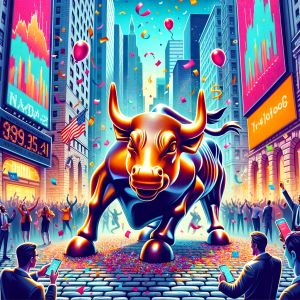 Why is Wall Street on such a high today?