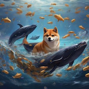 Anonymous whales move half a trillion Shiba Inu tokens in a coordinated effort