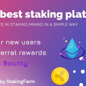 Earn Passive Income Up to 26% with StakingFarm