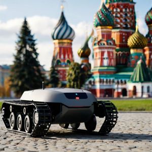 Russia Unveils New AI-Powered EW Robot