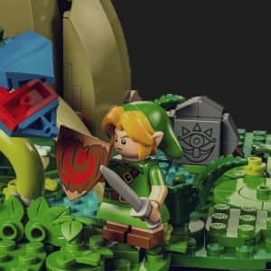 LEGO and Nintendo Unveil The Legend of Zelda Great Deku Tree Set