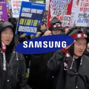 Samsung workers go on strike demanding higher wages during growing AI competition