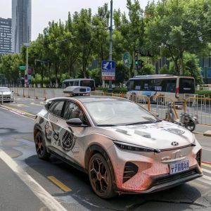 Driverless car accident in China sparks debate on social media