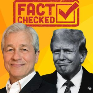 Anti-crypto Jamie Dimon says he actually never endorsed Donald Trump