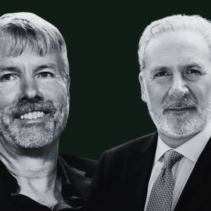 Peter Schiff to debate Michael Saylor on Bitcoin vs. gold