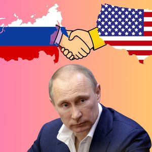 Putin says Russia is open to mending relations with America, but only if Trump wins