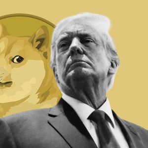 Dogecoin shows strength after Trump rally hints at ticker