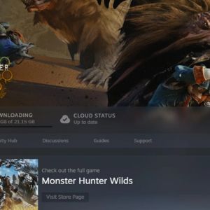 Monster Hunter Wilds beta makes history with 460,000+ Steam player count