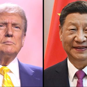 Is China’s president Xi Jinping bowing down to Donald Trump?