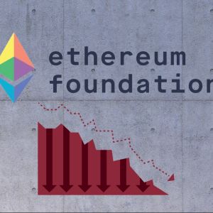 Ethereum foundation offloads $12.96M ETH, coin tanks 7.9%